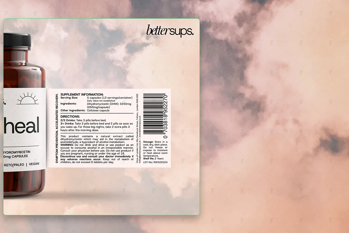 First Round — The label, read