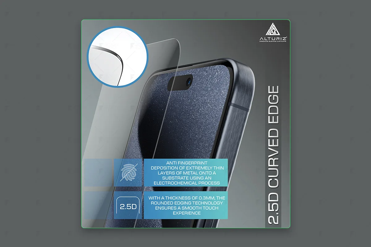 Alturiz — 2.5D curved edge