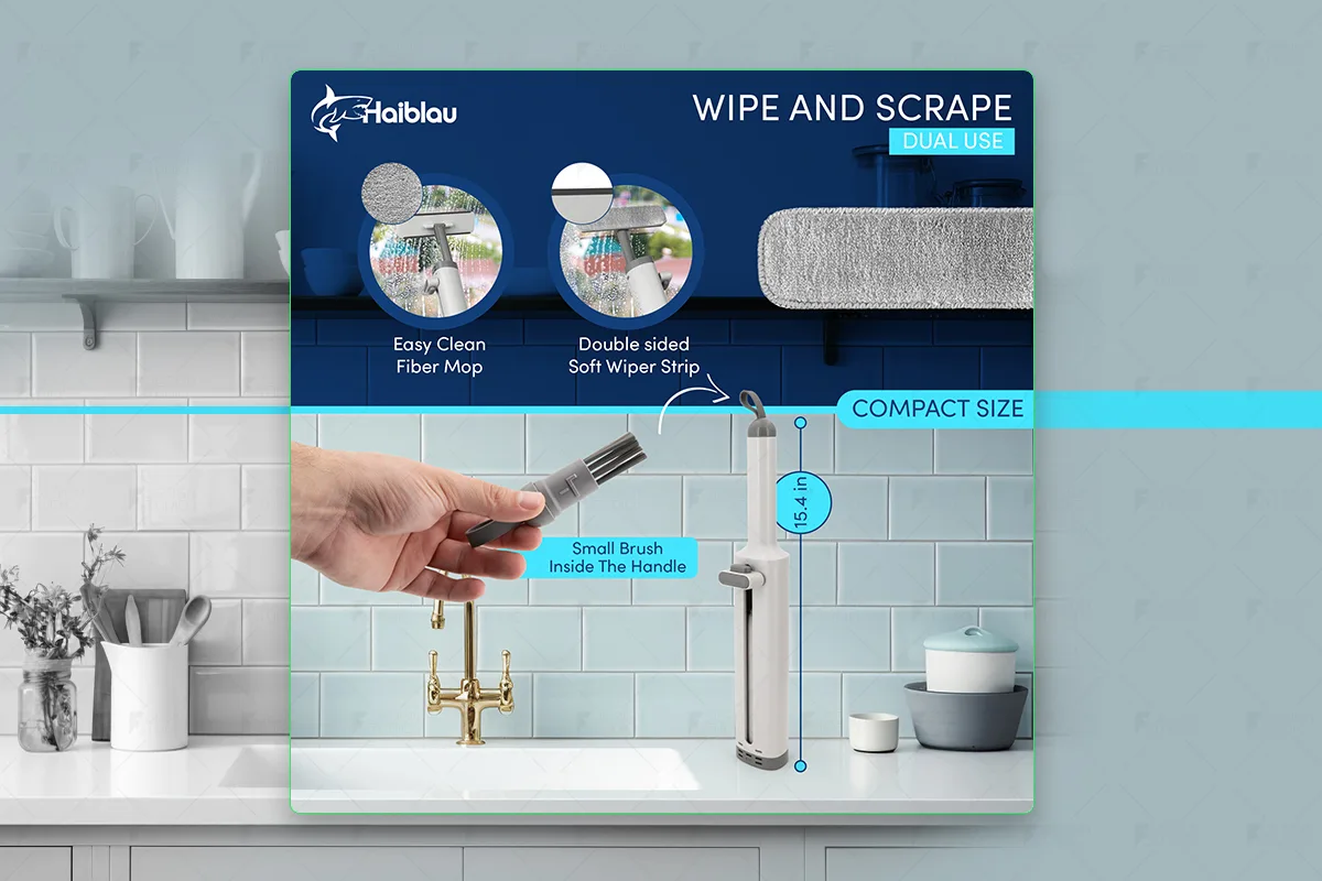 Haiblau — Wipe and scrape