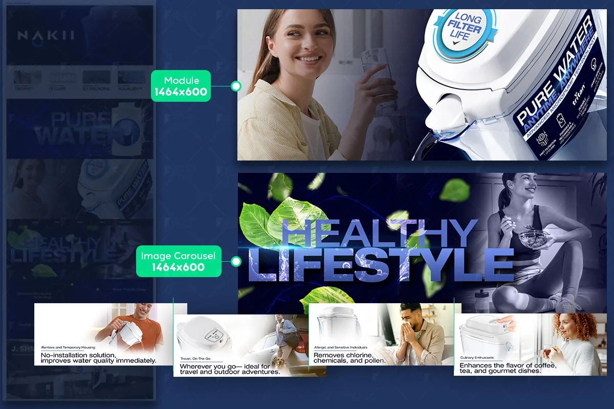 Aquaphor Nakii — Long filter life, and the carousel