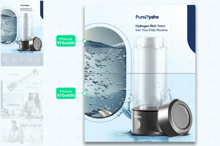 PureHydro — Hydrogen Water Bottle A+ Content