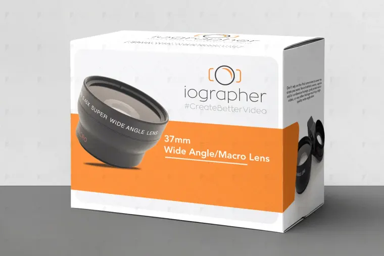 iOgrapher — iOgrapher 37mm Wide Angle Lens Package Design