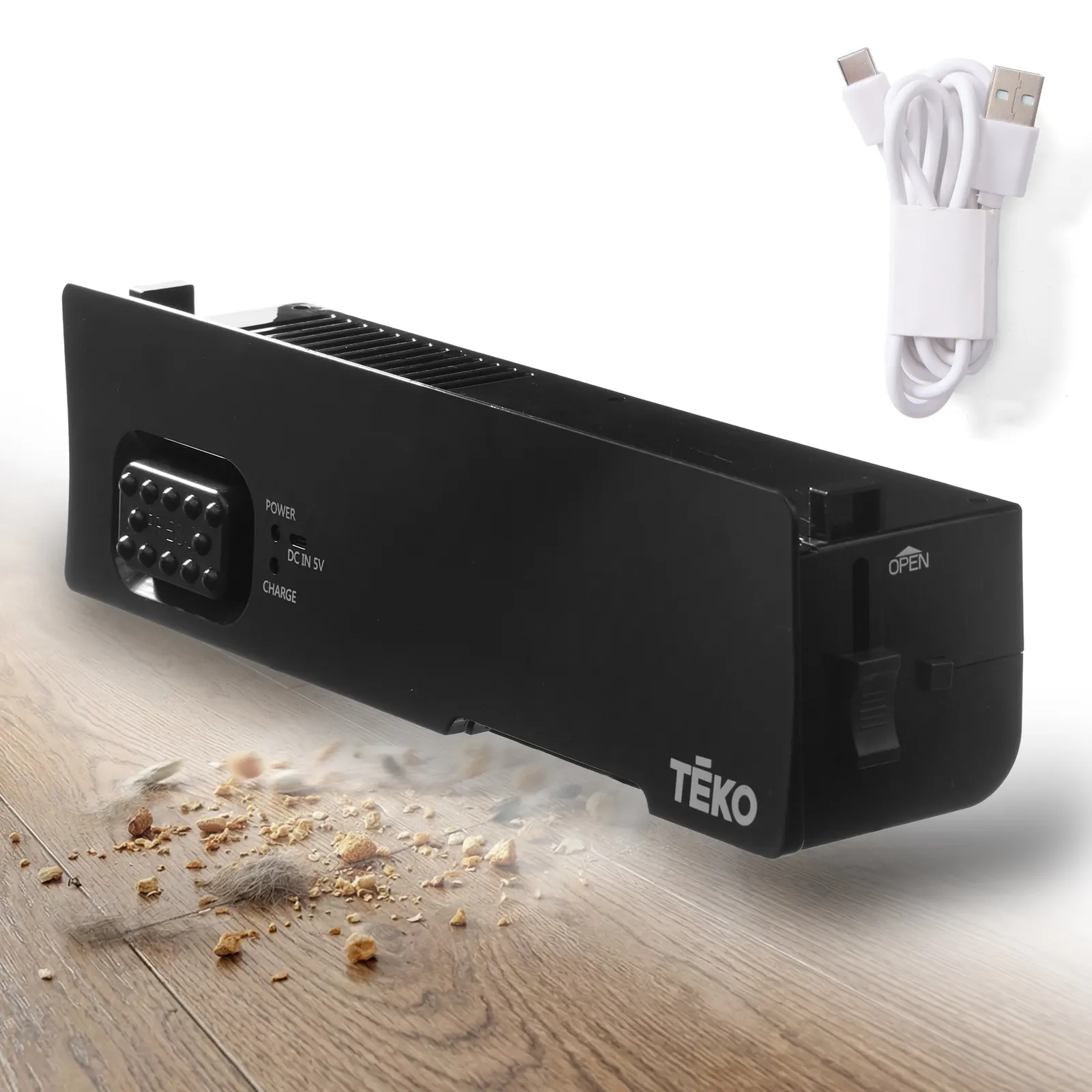 TĒKO Under-Cabinet Vacuum — Amazon Listing Images