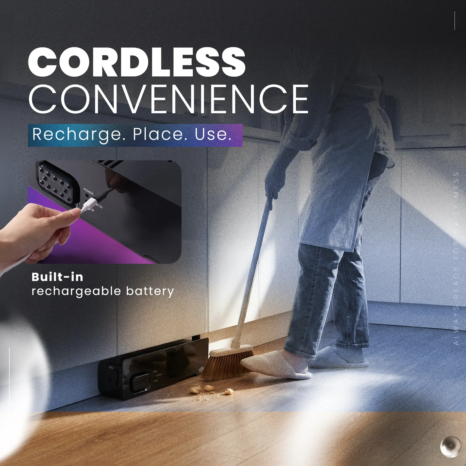 TĒKO — Cordless, and how it charges