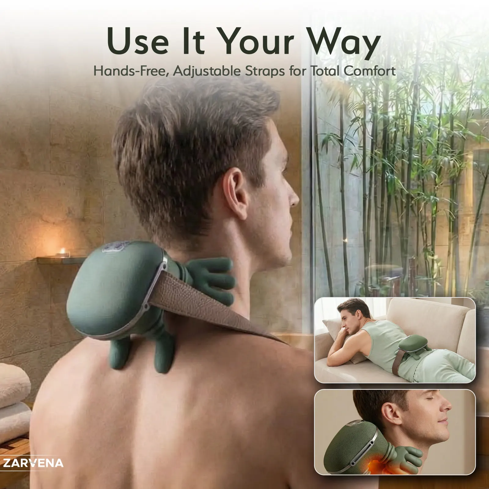 ZARVENA — Hands free, worn